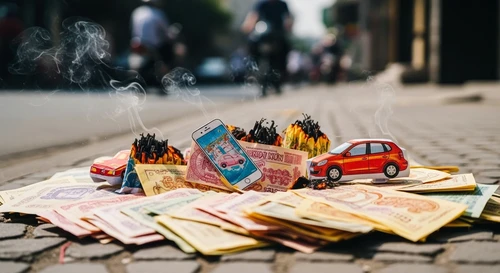 Ghost Money: Why Vietnamese People Burn Millions on the Sidewalk