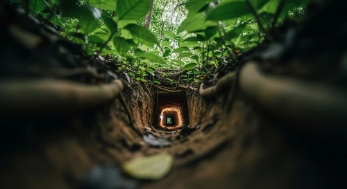 Cu Chi Tunnels: Crawling, Shooting, and Tapioca