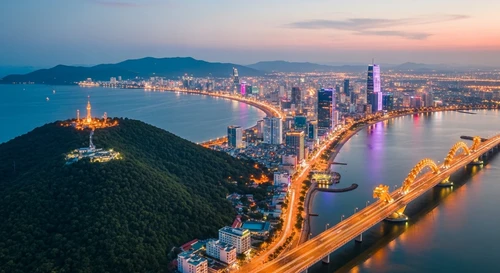 Da Nang Weekend: Son Tra Monkeys, Dragon Bridge, and Mi Quang