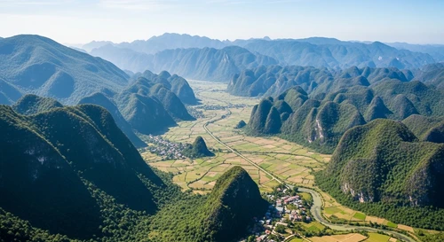 A historic battlefield at Dien Bien Phu
